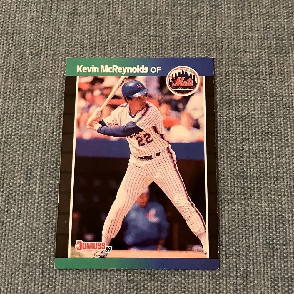 1989 Donruss New York Mets Baseball Card Trading Card